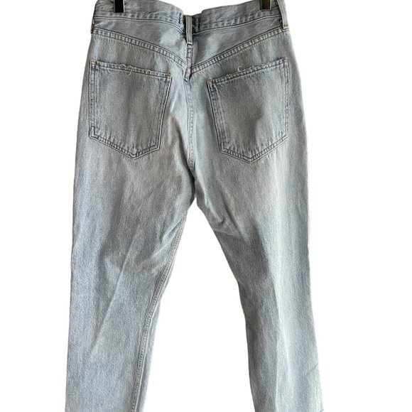 Agolde Riley Crop High Rise Straight  - Size 28 - Picture 3 of 8